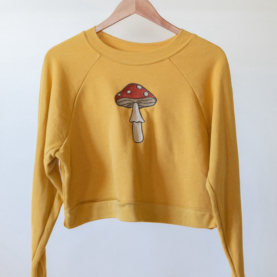 Mushroom Women s Sweatshirt
