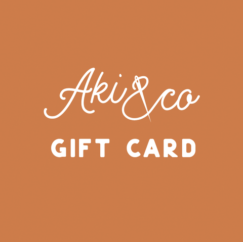 Aki & Co Gift Card