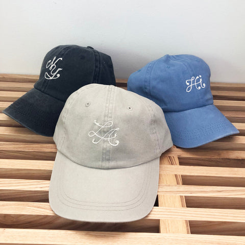 City/State/Initials Dad Hat