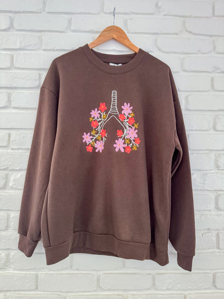 Flower Lungs Sweatshirt