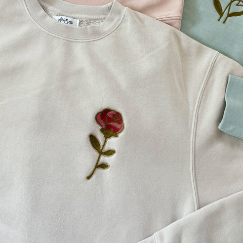 Birth Flower Sweatshirt- Full Color