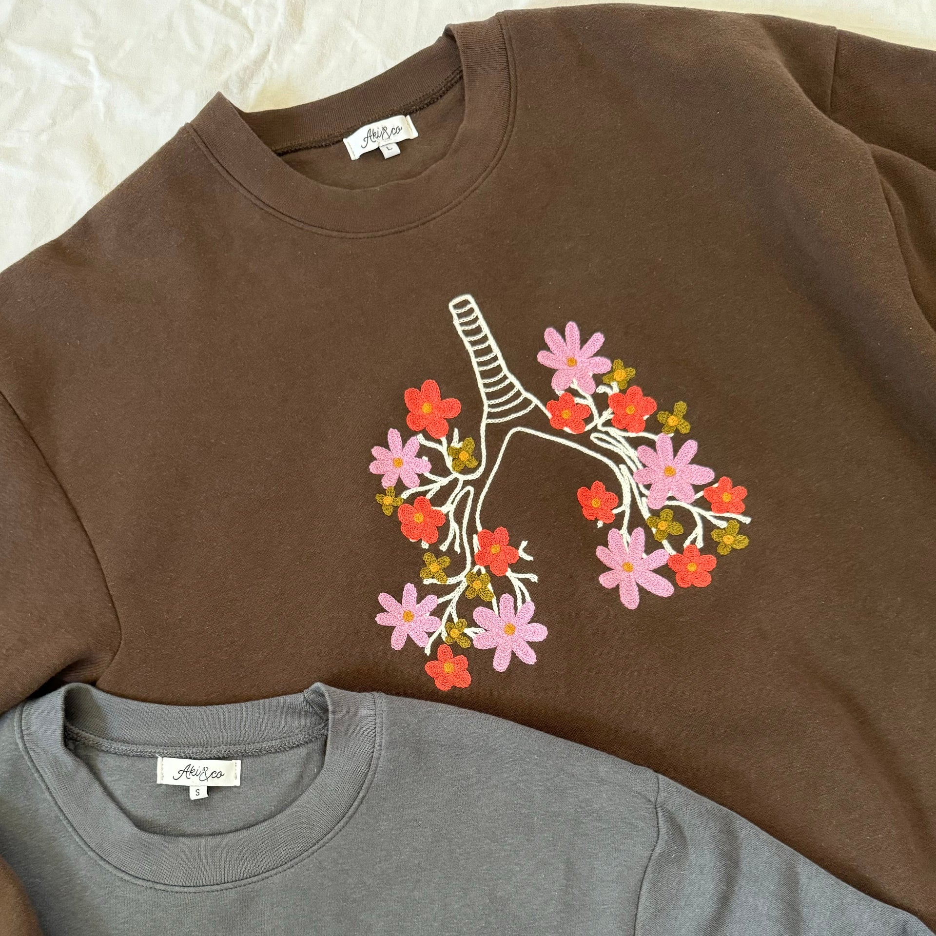 Flower Lungs Sweatshirt