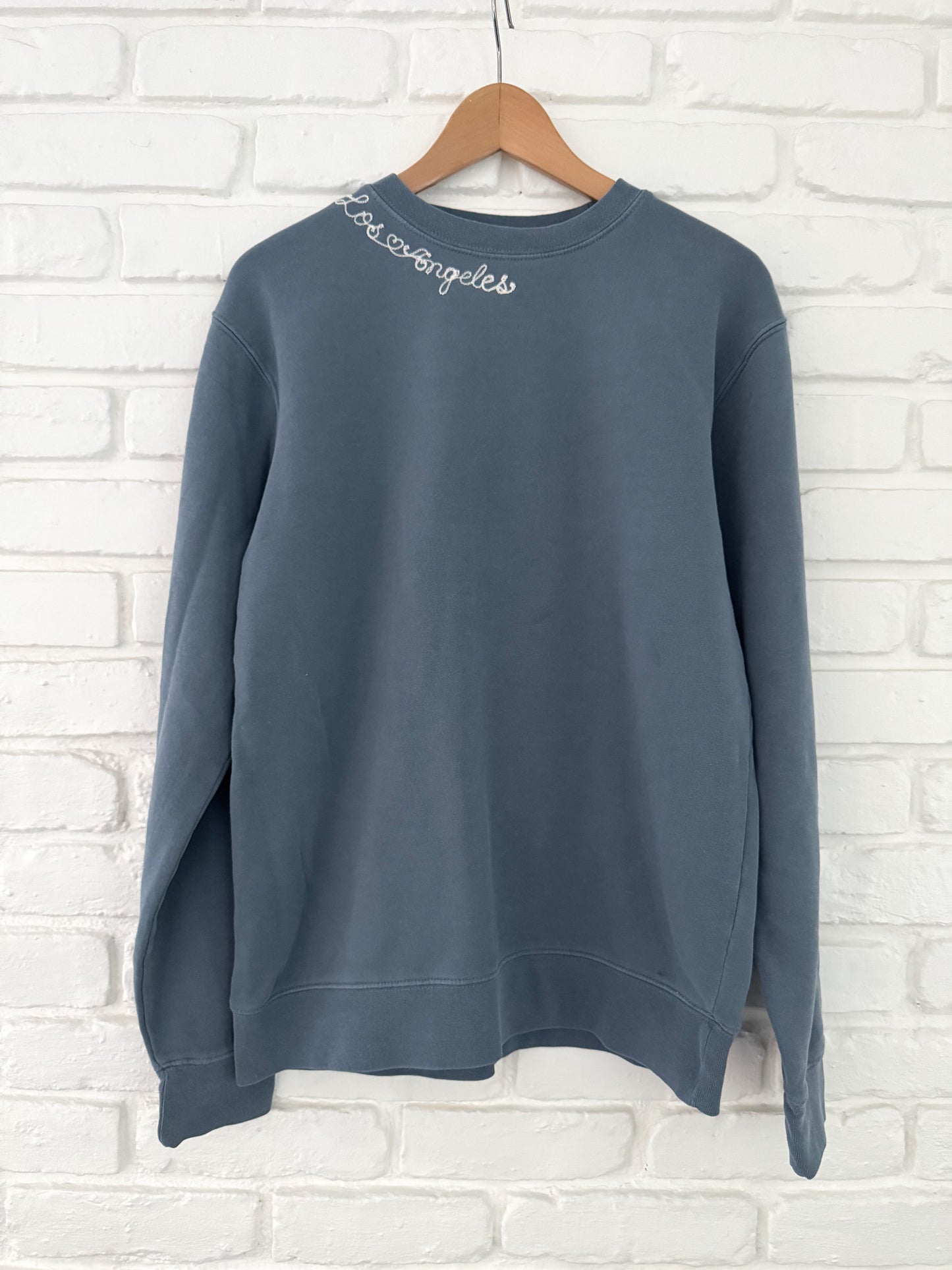 Los Angeles Sweatshirt- Slate Blue