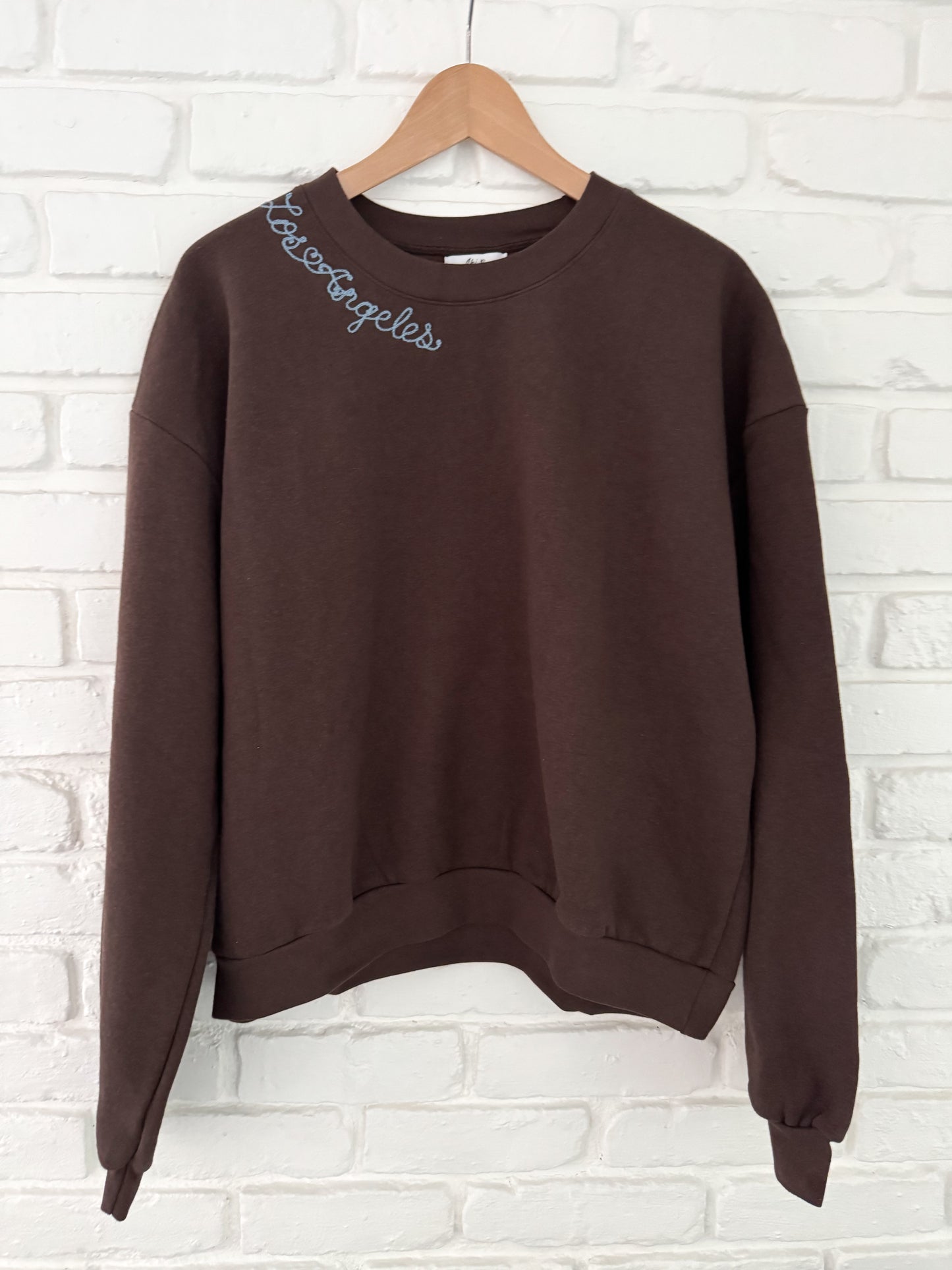 Los Angeles Sweatshirt- Brown