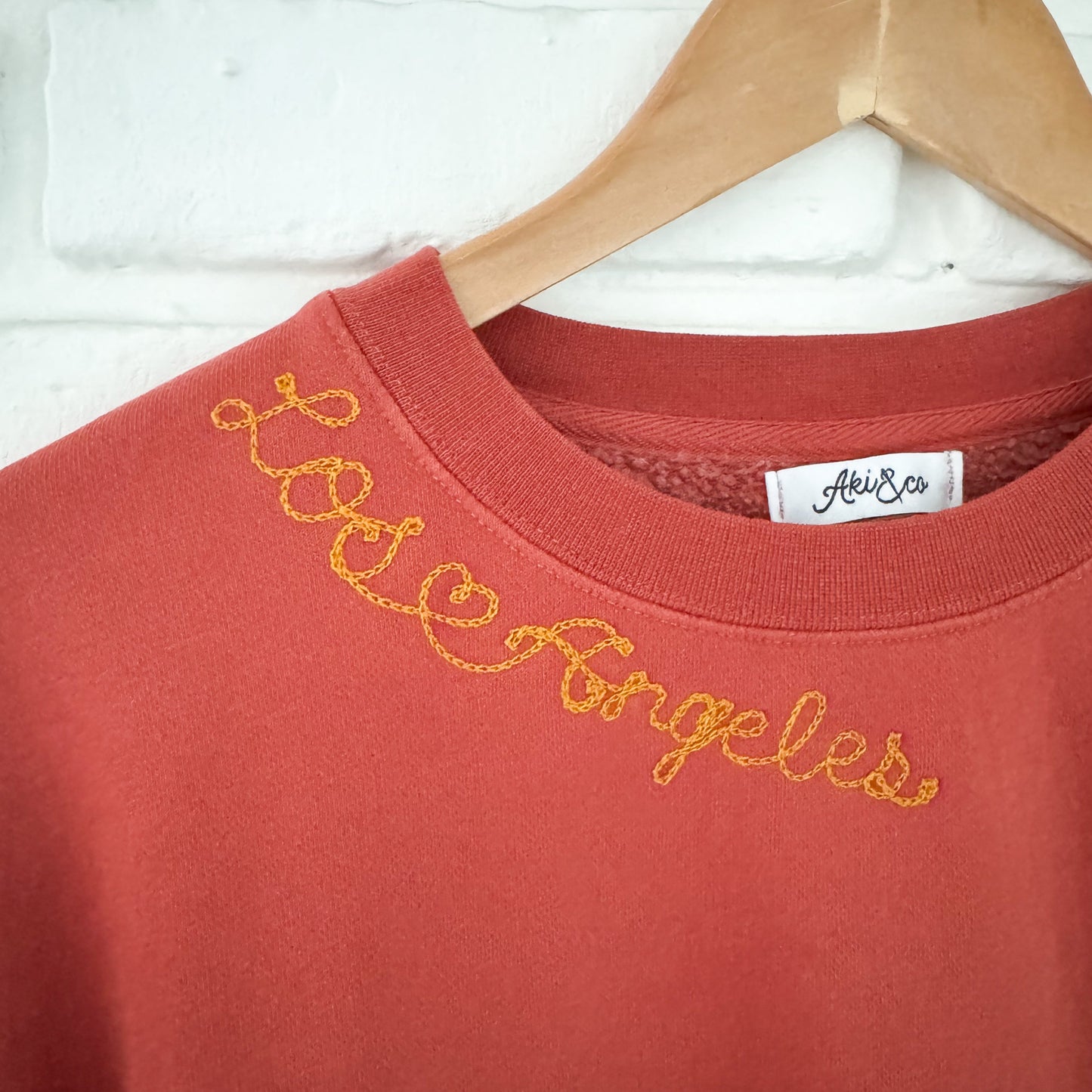 Los Angeles Sweatshirt- Red