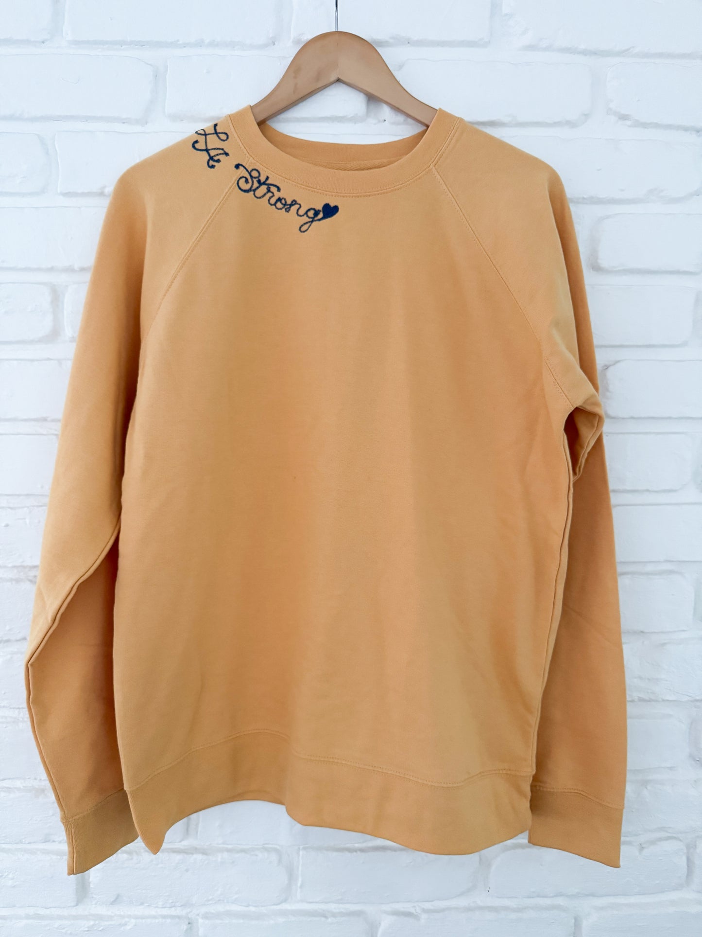 LA Strong Sweatshirt- Ochre