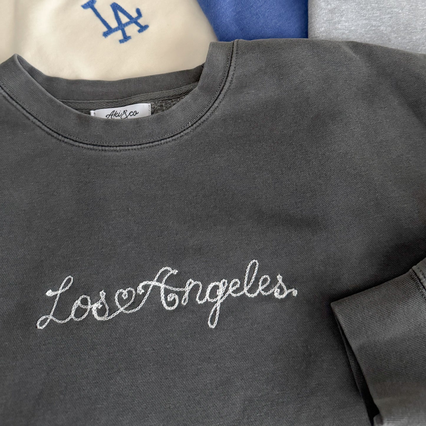 Los Angeles Sweatshirt- Charcoal