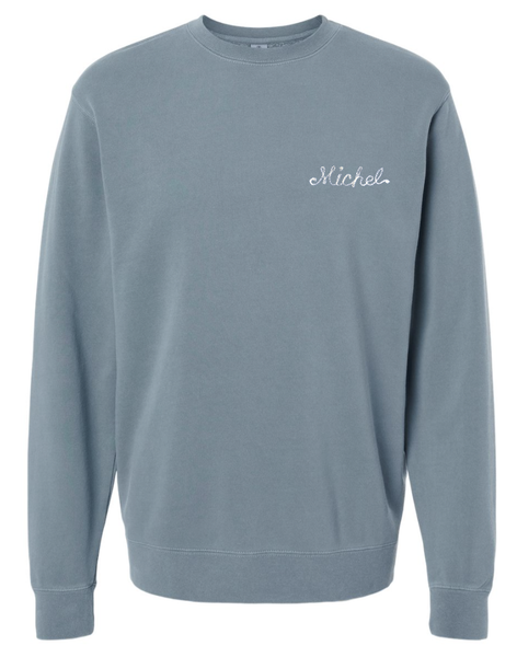 Personalized Pigment-dyed Sweatshirt