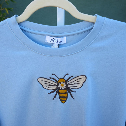Women's Bumblebee Flower Sweatshirt