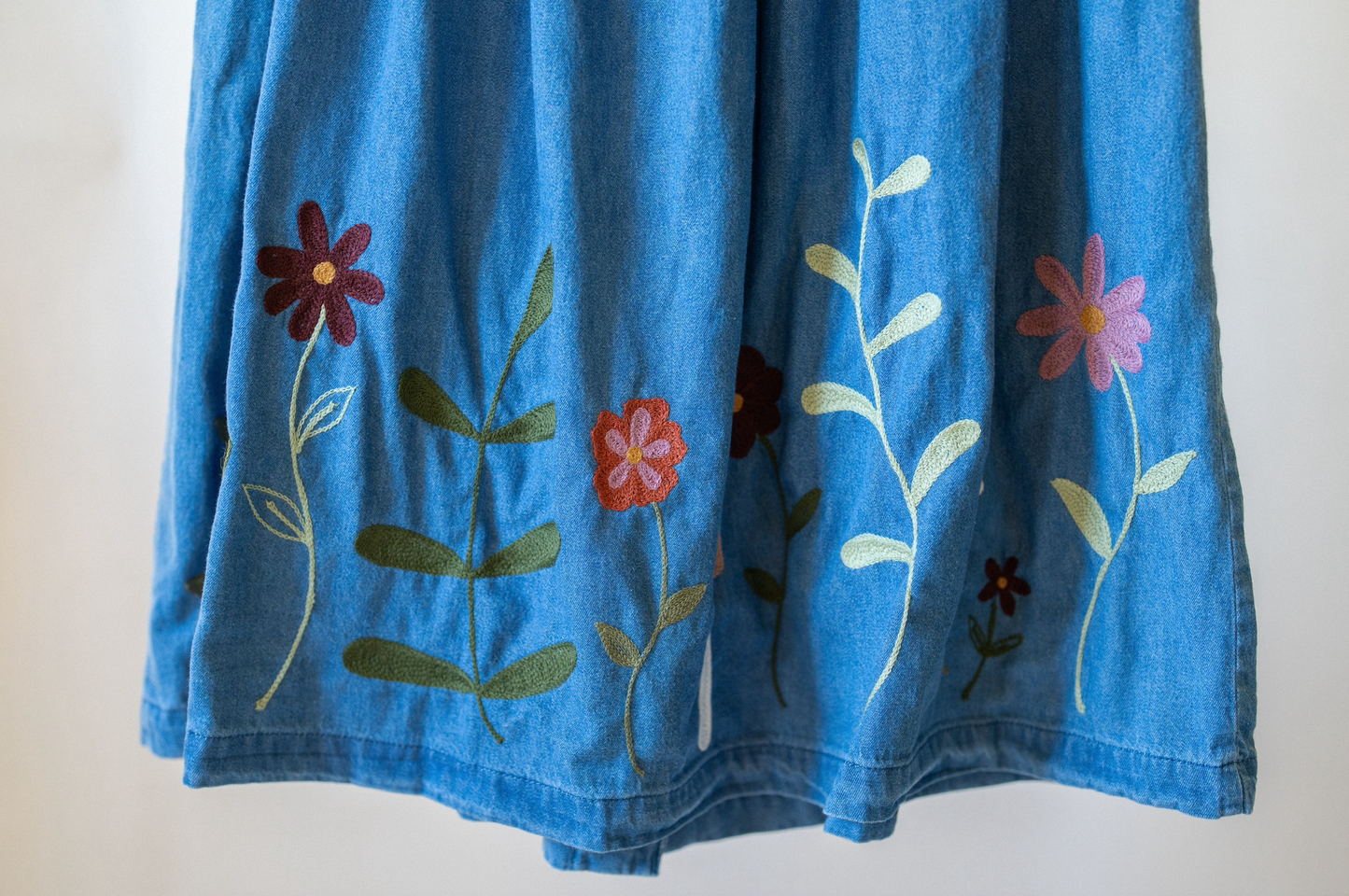 Garden Party Denim Skirt