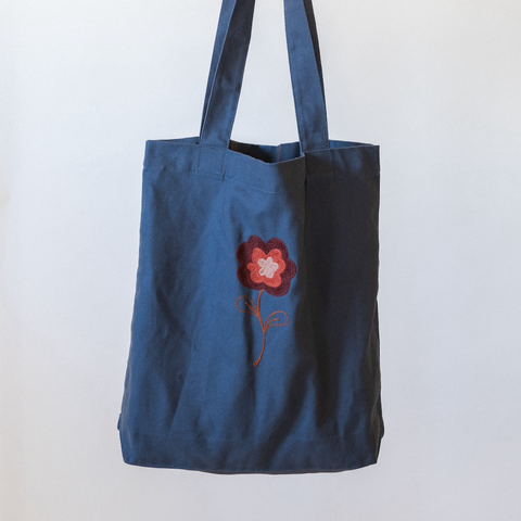 Wallpaper Flower Tote Bag