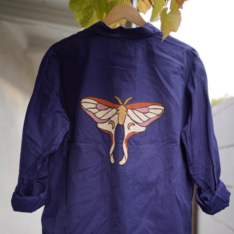 Moon Moth Vintage Chore Coat